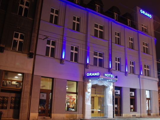 Přístavba a stavební úpravy hotelu Grand v Hradci Králové